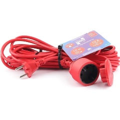 Изображение товара Удлинитель PowerCube в бухте, 10А, 10м, IP54 1 розетка