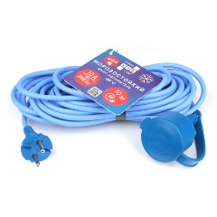 Изображение товара Удлинитель морозостойкий PowerCube в бухте, 10А, 10м, IP54 1 розетка PC-1F-R-10(IP)