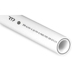 Изображение товара Труба PPR 25х4.2 PN25 стекловолокно бел. (дл.2м) RTP 14153