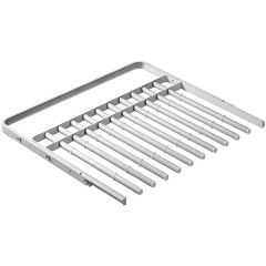 Изображение товара Выдвижная брючница ПРАКТИК HOME GT-60 белая для организации хранения