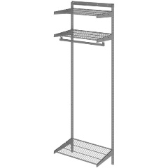 Изображение товара Гардеробная система ПРАКТИК HOME Basic G60 графит