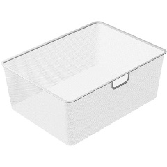 Изображение товара Корзина мелкосетчатая ПРАКТИК HOME GBM 60х20 белая