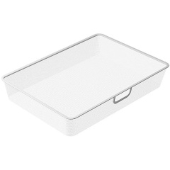 Изображение товара Корзина мелкосетчатая ПРАКТИК HOME GBM 60х10 белая