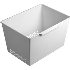 Изображение товара Корзина пластиковая ПРАКТИК HOME GBP 60х30 белая