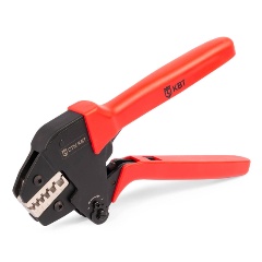 Изображение товара Пресс-клещи КВТ CTN с набором матриц для обжима кабелей и соединений