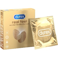 Изображение товара Презервативы Durex №3 RealFeel для естественных ощущений