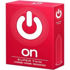 Изображение товара Презервативы ON Super Thin №3 - супер тонкие (ширина 54mm)
