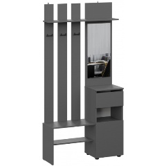 Изображение товара Прихожая WOODVILLE Сибити графит серый