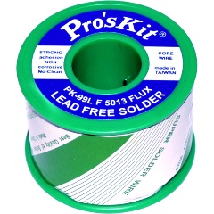 Изображение товара Припой 0.8мм 0.25кг Sn99.3/0.7Cu (5013 флюс безотмывный RMA) бессвинцовый Pro'sKit PK-99L08F С00040232