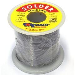 Изображение товара Припой ASAHI WS60010E, 1.0мм 0.5кг Sn60/Pb40 без флюса