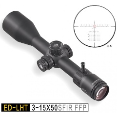 Изображение товара Оптический прицел DISCOVERY ED-LHT 3-15X50SFIR FW30 для охоты и стрельбы