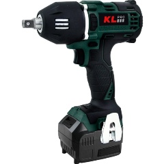 Изображение товара Профессиональный бесщеточный гайковерт аккумуляторный KLPRO KLSS18BH-20 18 v / 2.0 ah li-ion 400 Hm