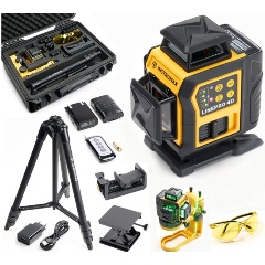 Изображение товара Профессиональный лазерный уровень INSTRUMAX LINEPRO 4D Expert SET (IM0177)