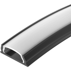 Изображение товара Профиль ARH-BENT-W11-2000 ANOD BLACK (Arlight, Алюминий)