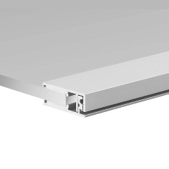 Изображение товара Профиль Arlight KLUS-GLASS-56-2000 ANOD для стеклянных перегородок