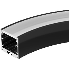 Изображение товара Профиль Arlight SL-ARC-3535-D320-A90 Black 032676