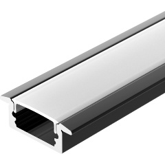 Изображение товара Профиль LINE-2308-F-2000 ANOD BLACK (Arlight, Алюминий)