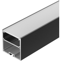 Изображение товара Профиль с рассеивателем Arlight SL-LINE-5050-2500 BLACK+OPAL 027990