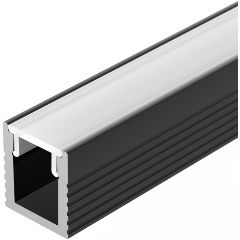 Изображение товара Профиль SL-MINI-8-2000 ANOD BLACK (Arlight, Алюминий)