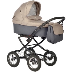 Изображение товара Коляска-люлька Indigo BLUES Classic Bl 04 бежевый