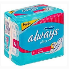Изображение товара Прокладки гигиенические ALWAYS Ultra Super, 8 шт