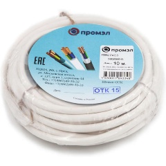 Изображение товара Провод Промэл ПВС 2х2.5 Б (бухта 10м) (шт) 13321530
