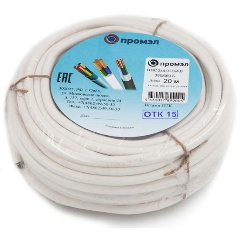 Изображение товара Провод Промэл ПВС 3х4 Б (бухта 20м) (шт) 13321700