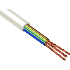 Изображение товара Кабель электромонтажный ПВСнг(А)-LS 3х0.75 Б 100 м белый