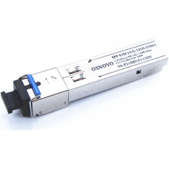 Изображение товара Промышленный SFP Модуль OSNOVO SFP-S1SC13-G-1310-1550-I