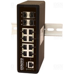 Изображение товара Промышленный управляемый (L2+) коммутатор OSNOVO SW-70804/IL