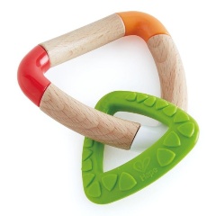 Изображение товара Прорезыватель HAPE E0018_HP Малышам треугольники