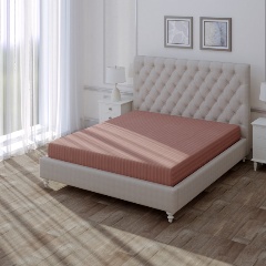 Изображение товара Простынь на резинке Verossa Stripe 140х200 Ash