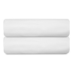 Изображение товара Простыня на резинке Tkano Essential страйп-сатин белая 160х200х30