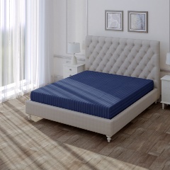 Изображение товара Простыня на резинке Verossa Indigo, Stripe 160х200х30