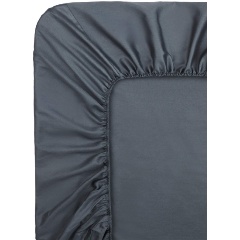 Изображение товара Простыня SOFI DE MARKO Мармис антрацит 160х200х30 из хлопка сатин