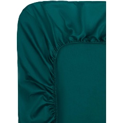 Изображение товара Простыня SOFI DE MARKO Мармис малахит 160x200 см с резинкой гипоаллергенная сатин
