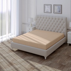 Изображение товара Простыня Verossa Stripe 200х220 Bronze