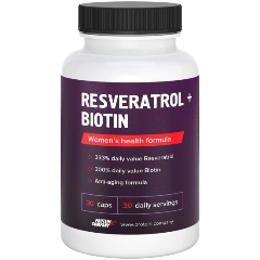 Изображение товара БАД PROTEIN.COMPANY Resveratrol + Biotin 30 порций 30 капсул