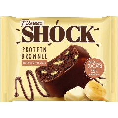 Изображение товара Протеиновое печенье Fitnes SHOСK Брауни Банановый 50 г
