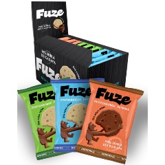 Изображение товара Протеиновое печенье Fuze арахис, кокос, шоколад мультибокс 9шт
