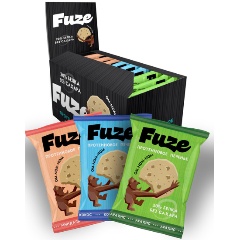 Изображение товара Протеиновое печенье Fuze ореховый мультибокс 9 шт