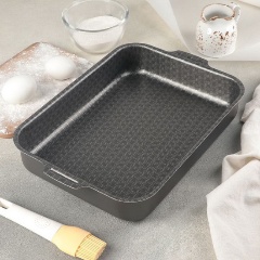 Изображение товара Противень КАЛИТВА Лён, 27*35 см, без крышки