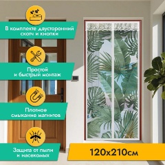 Изображение товара Противомоскитная сетка Rosenberg 100х210 см (R-400041)