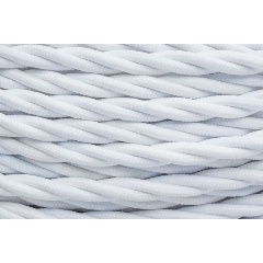 Изображение товара Провод ретро Bironi 2х1.5 матов. бел. (уп.20м), B1-424-71-20