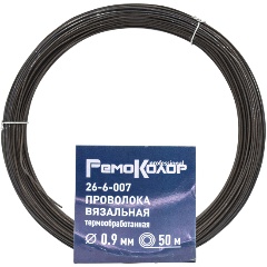 Изображение товара Проволока вязальная РемоКолор 50м, термообработанная, 0.9мм