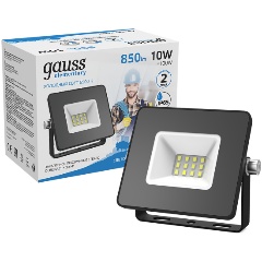 Изображение товара Прожектор Gauss LED 10W COB IP65 6500К