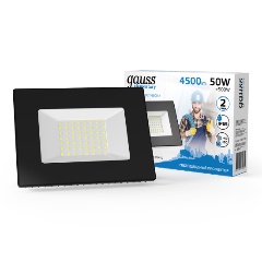 Изображение товара Прожектор Gauss LED 50W COB IP65 6500К