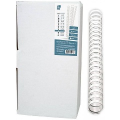 Изображение товара Пружина для переплета LITE 32 мм пластик А4 белый 50 шт/упак