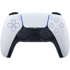 Изображение товара Беспроводной контроллер PlayStation 5 DualSense, белый (Уценка - У2)