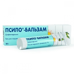 Изображение товара Гель Псило-бальзам 20г для снятия зуда и ожогов от НИЖФАРМ